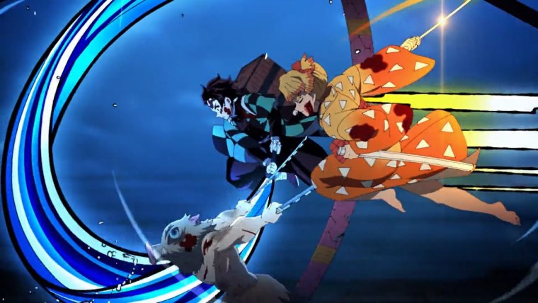 Танджиро против Иноске