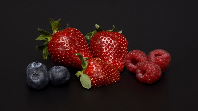 Клубника фон