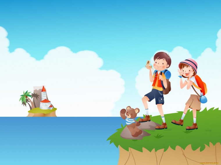 Фон летние каникулы