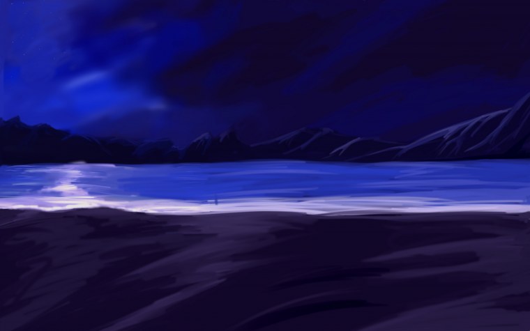 Аниме пейзаж