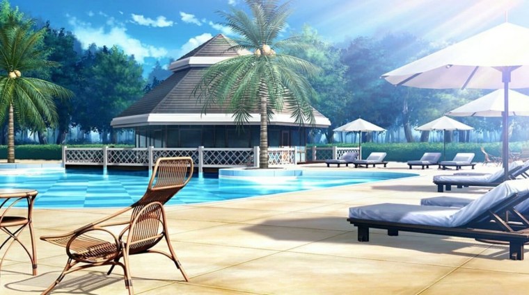 Фон пляжа для гача лайф