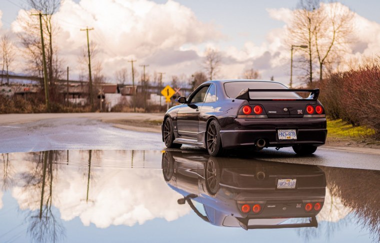 Nissan Skyline GTR r33 4к