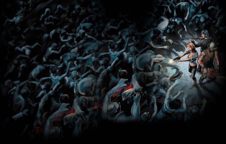 Лагерь выживших в зомби АПОКАЛИПСИСЕ