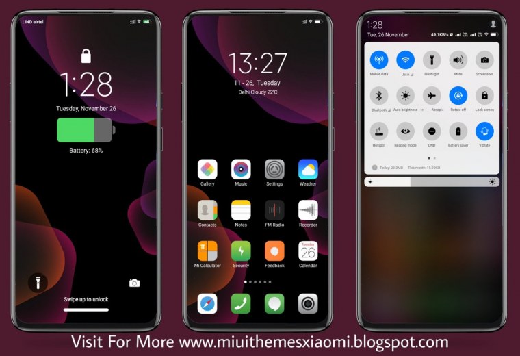 Заставка Сяоми