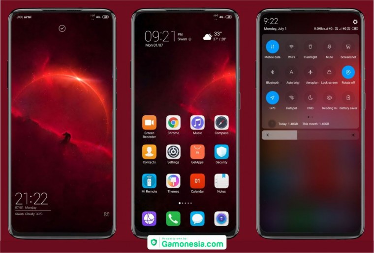 Необычные темы для Сяоми