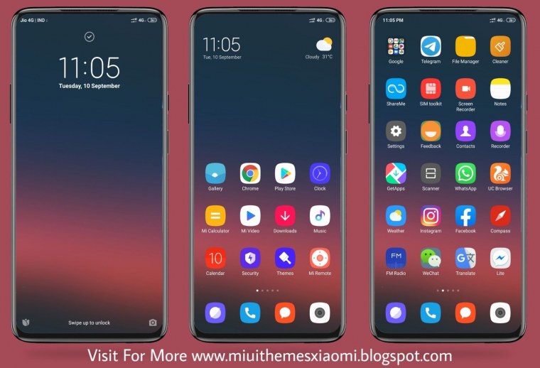 Крутые темы для Xiaomi