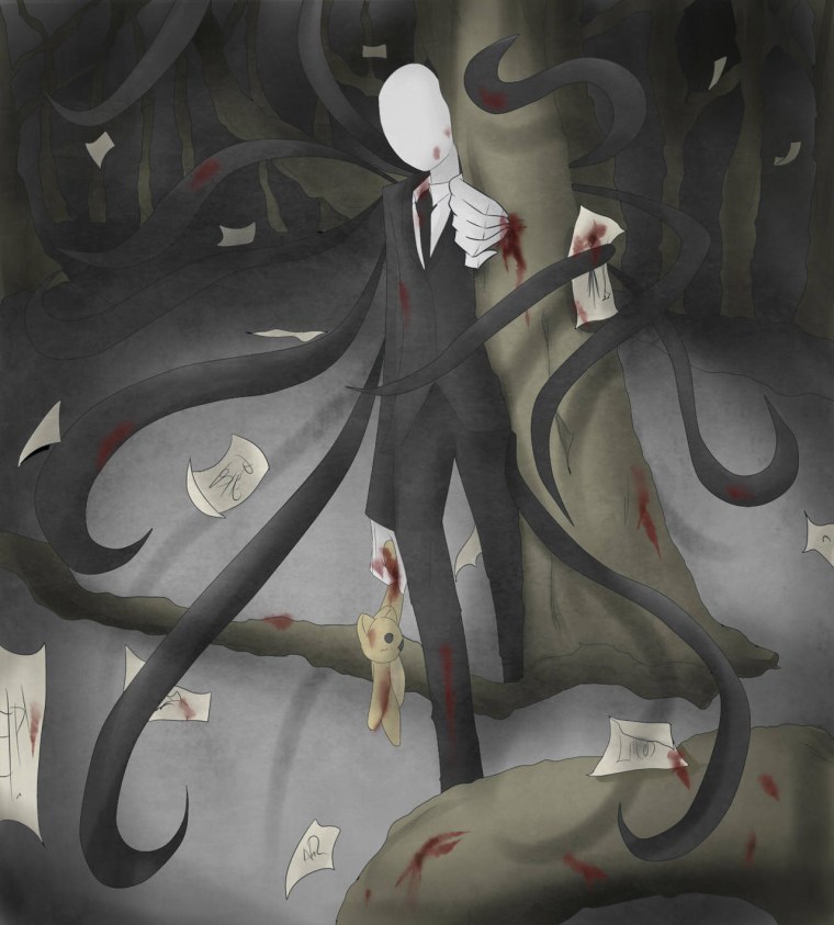 Слендермен учитель Мем