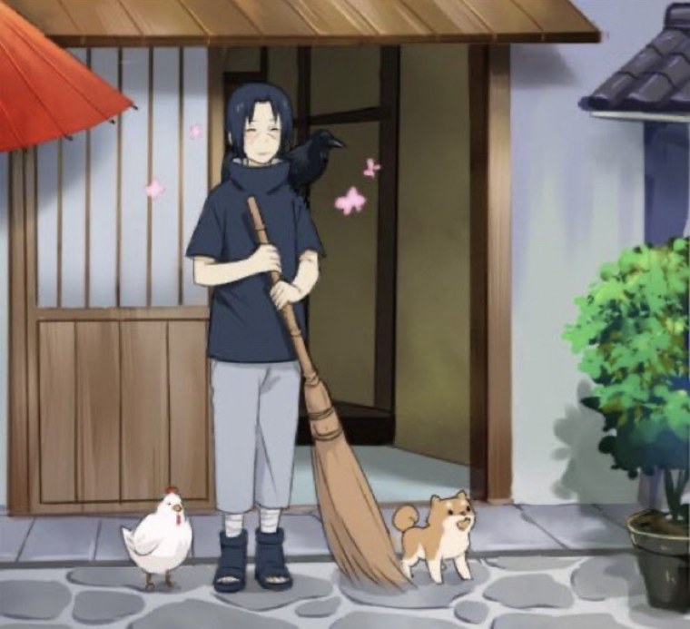 Итачи с курочкой