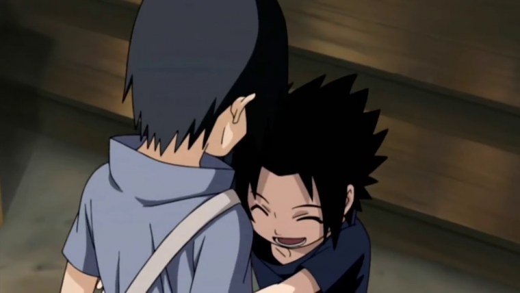 Итачи и Саске по лбу