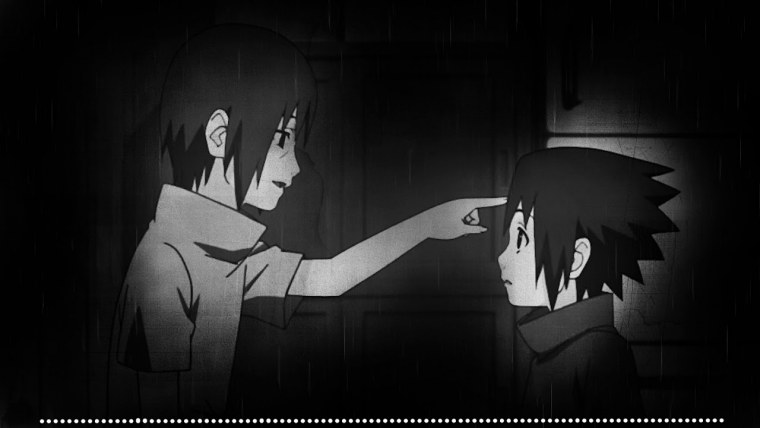 Итачи и Саске в лоб