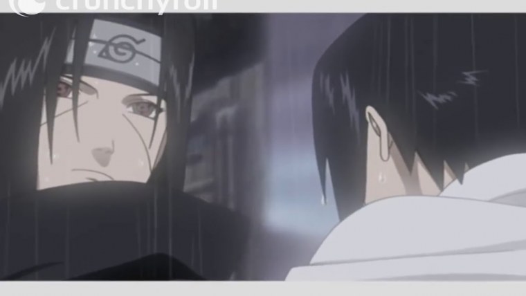 Аниме гиф Саске и Итачи