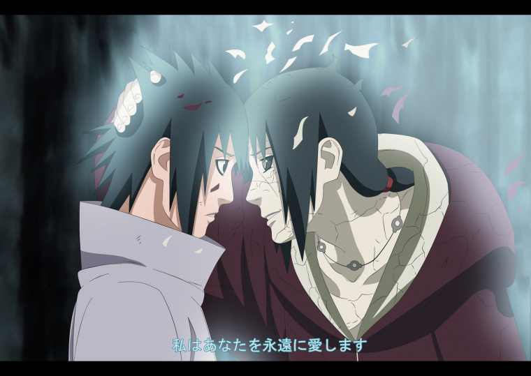 Итачи Эдо Тенсей и Саске