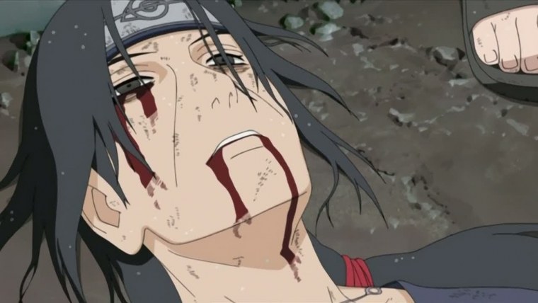 Аниме Наруто смерть Итачи