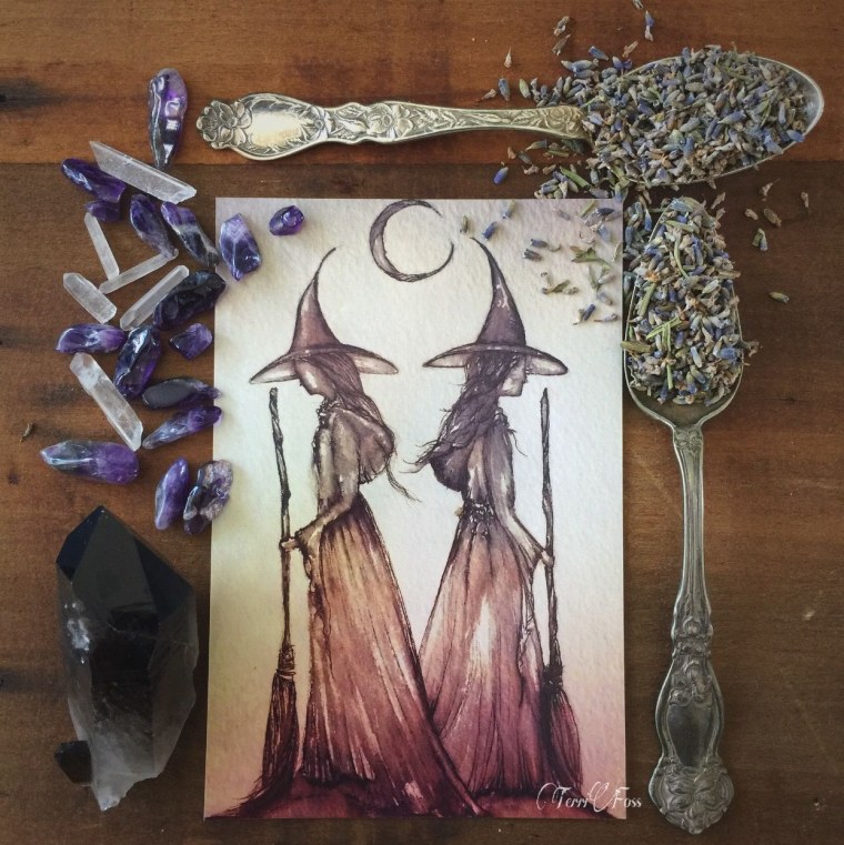 Эстетика ведьм и магии