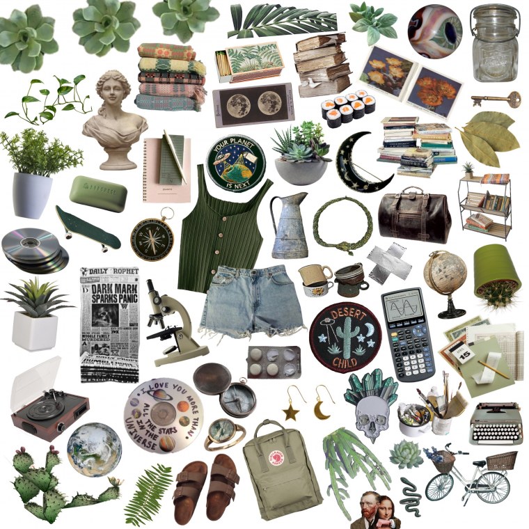 Коллаж темный