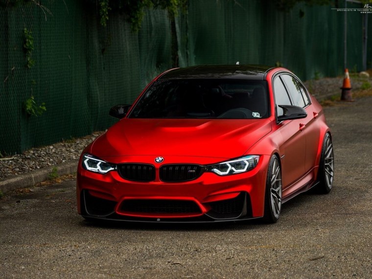 BMW m3 f80 красная