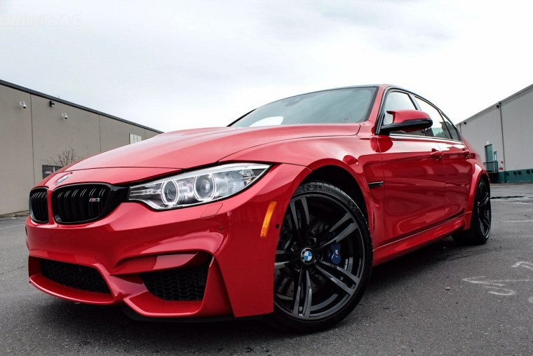 BMW m3 Red