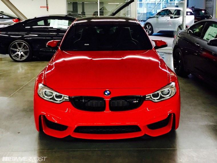 BMW f30 Ferrari Red
