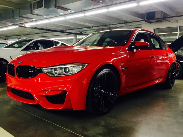 BMW m3 Red
