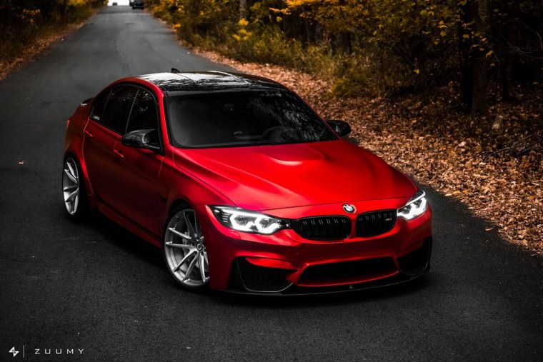 BMW m3 f80 красная