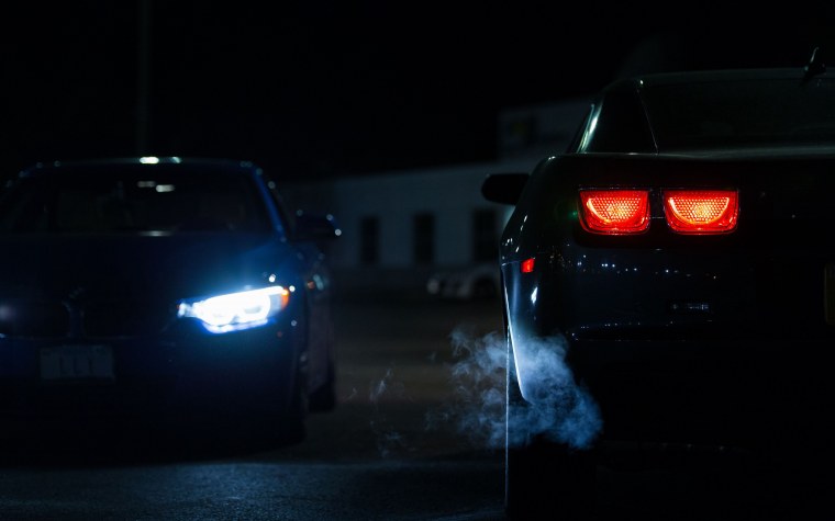 BMW m3 в темноте