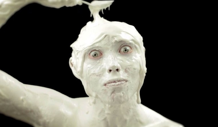 Страшная реклама мороженого