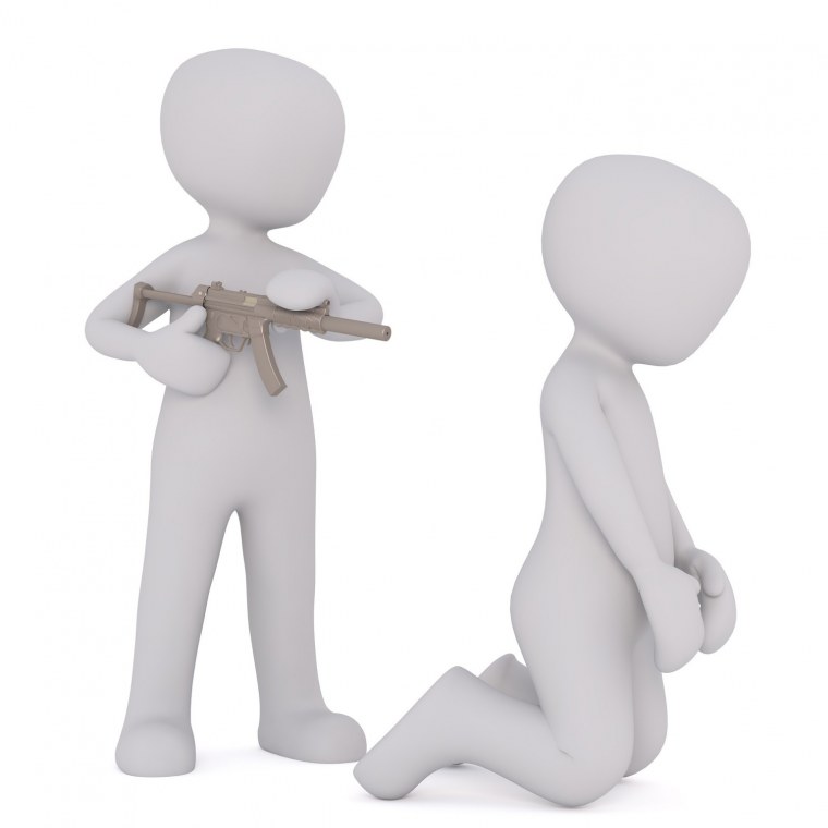 Два белых человечка