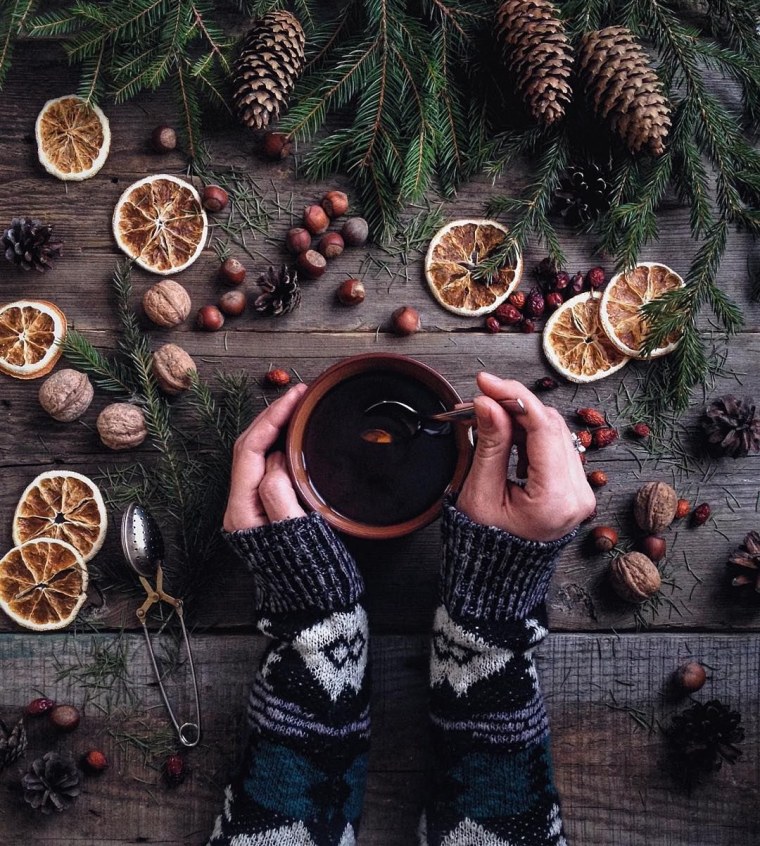 Новогодний кофе Эстетика