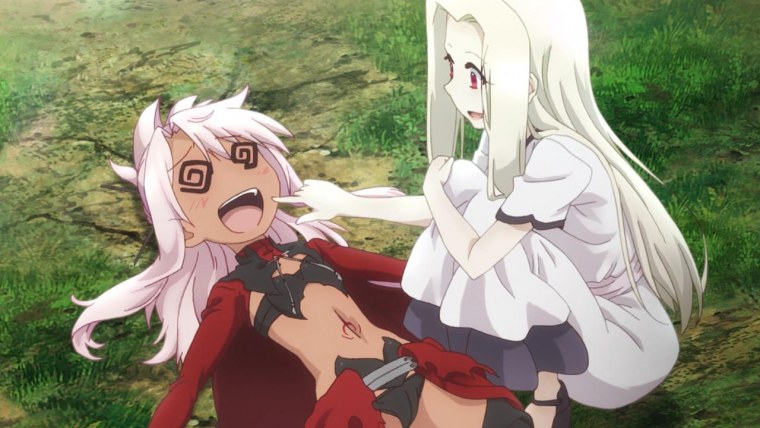 Аниме судьба девочка волшебница Илия Юри