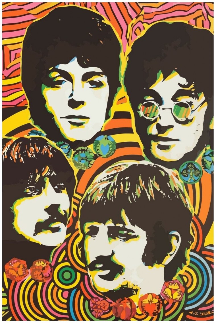 Александр Выгалов картины Битлз