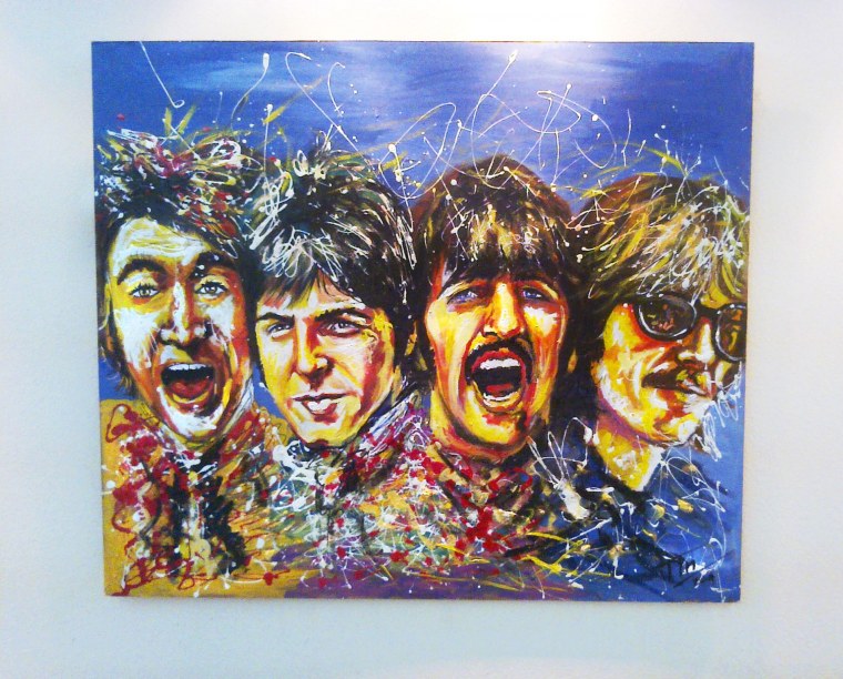 Группа Битлз Постер