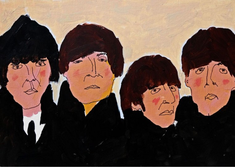 Джон Леннон пол Маккартни Джордж Харрисон и Ринго Старр