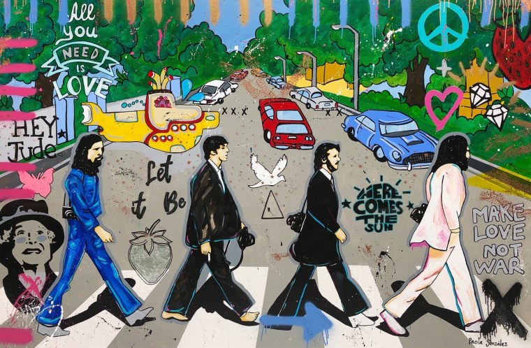 Алмазная мозаика Beatles