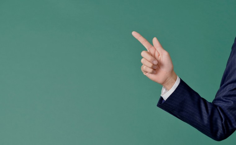 Обои с указательным пальцем