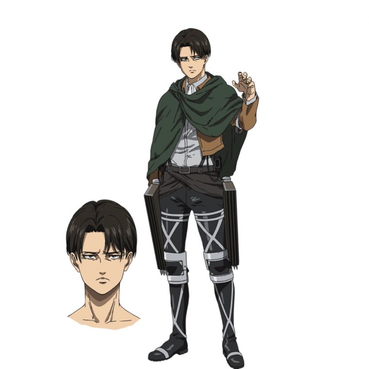 Атака титанов Леви Аккерман