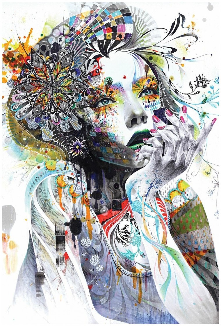 Абстрактные картины для печати