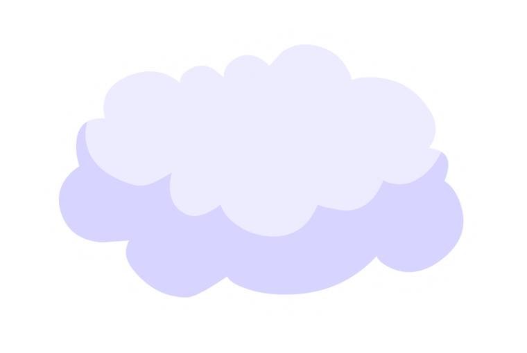 Облака на прозрачном фоне