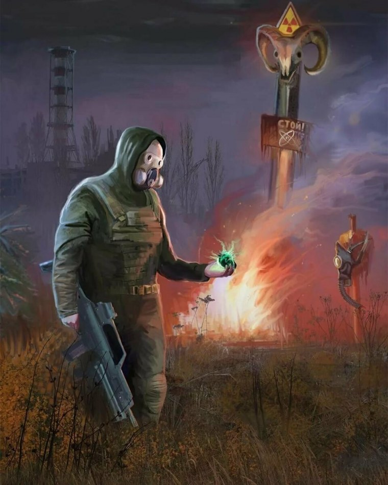 Сталкер 2 арт монолит
