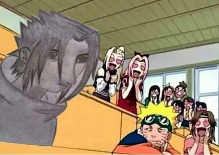 Наруто смешные кадры Саске