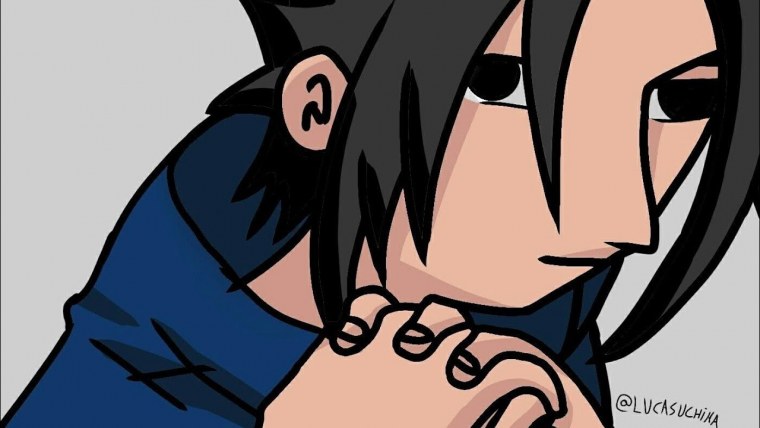 Саске Учиха смешной арт