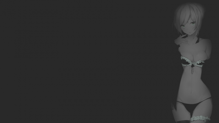 Аниме на черном фоне