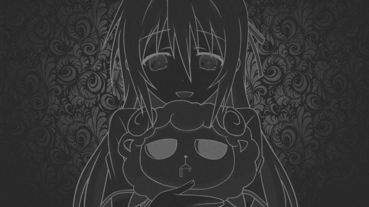 Аниме на черном фоне