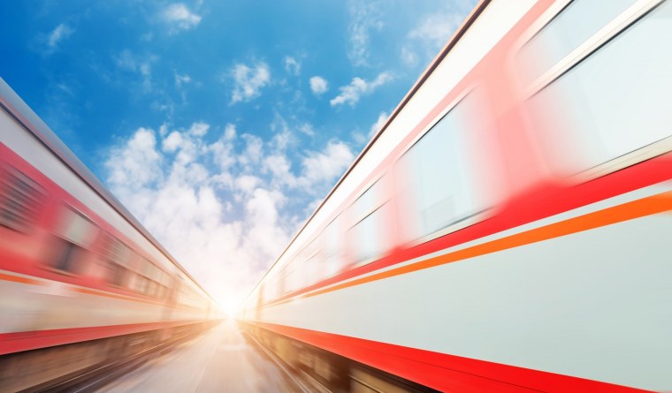 Поезд для презентации