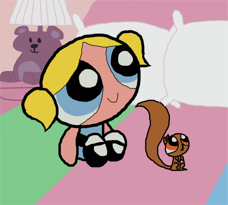 Суперкрошки пузырек 1998