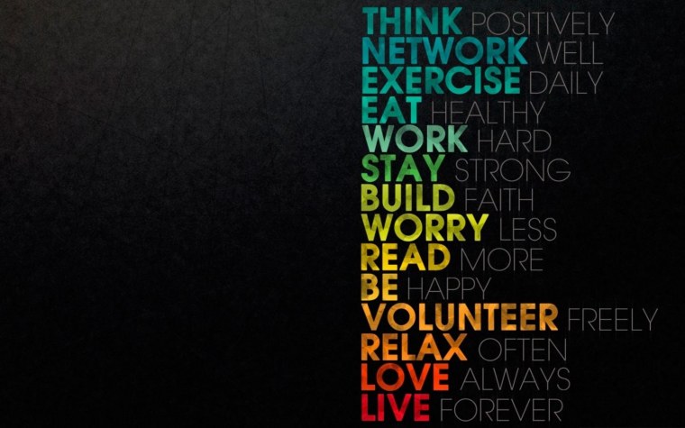 Фон для рабочего стола с текстом