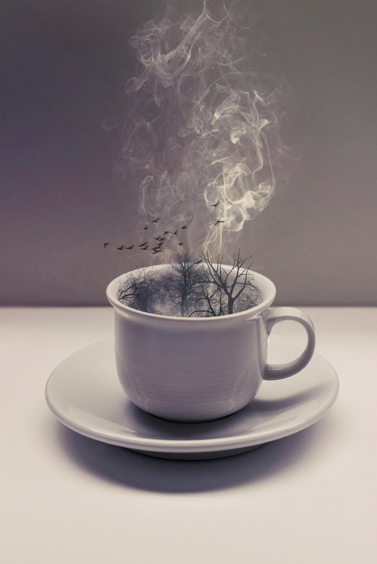 Утренний кофе сюрреализм