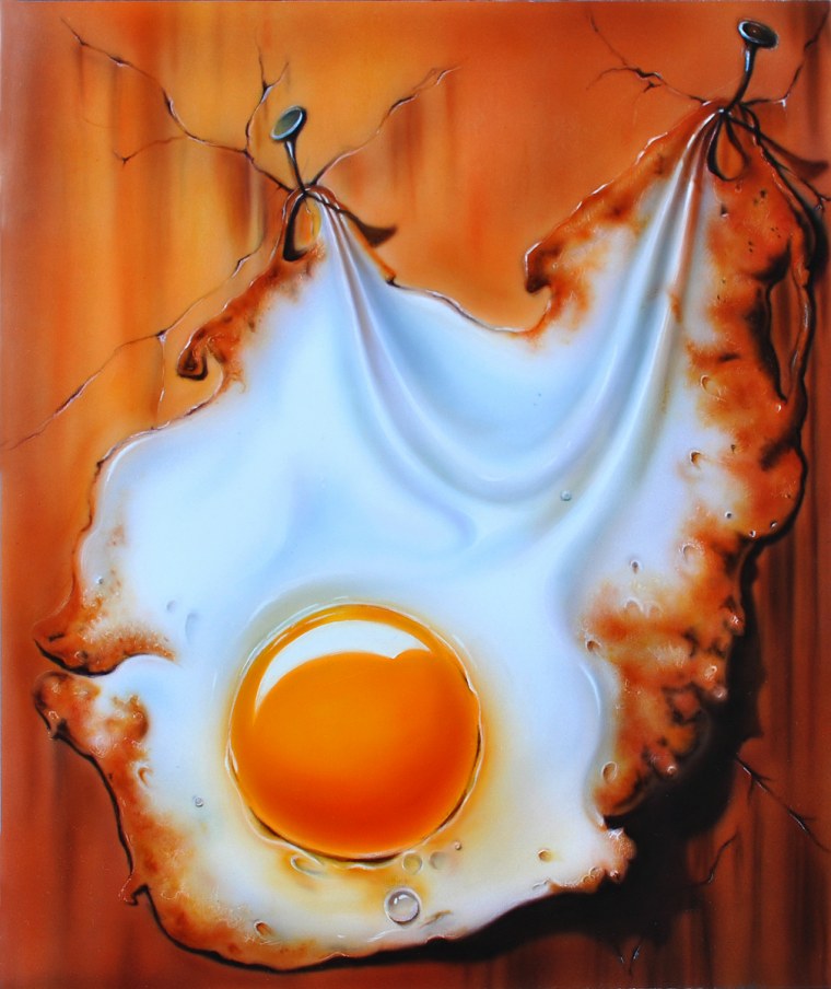 Яичница в живописи