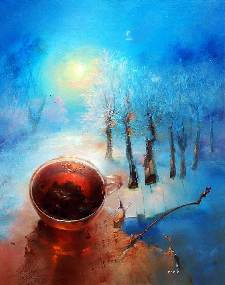 Картины романа Величко лето