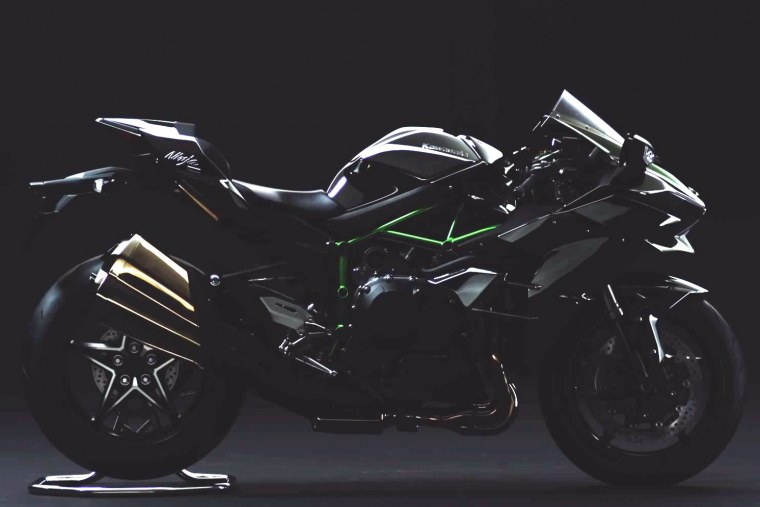 Kawasaki Ninja h2r черный