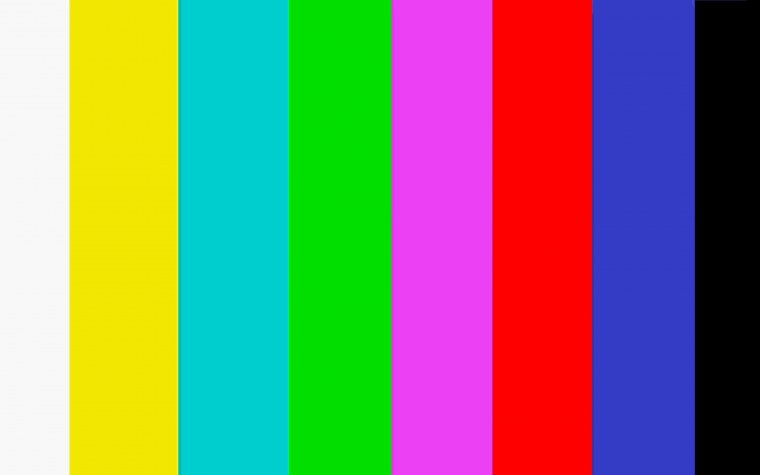 Настроечная таблица советского телевидения